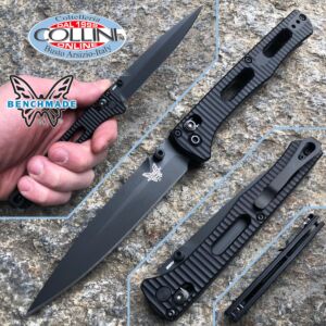 Benchmade - 417BK Fact - Spear Point AxisLock - Black - cuchillo