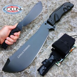 Fox - Jungle Parang knife - Black Idroglider - FX-0107154BB - cuchillo
