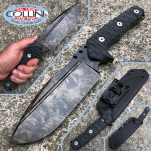 Wander Tactical - Uro - Marble Gun Coated e Black Micarta - cuchillo