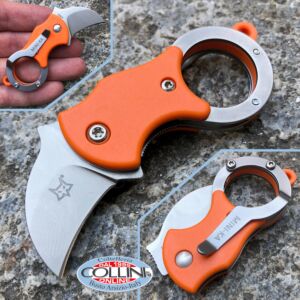 Fox - Mini-Ka - Nylon Naranja - Sandblasted - FX-535O - cuchillo karambit