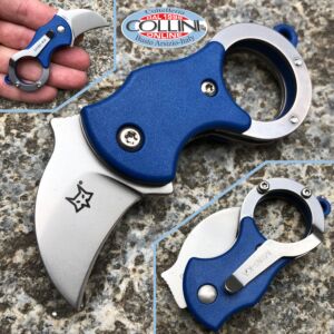 Fox - Mini-Ka - Blue Nylon - Sandblasted - FX-535BL - cuchillo karambit