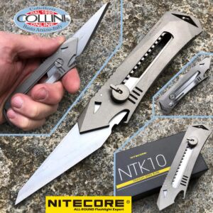 Nitecore - NTK10 EDC Titanium Utility Knife - cutter