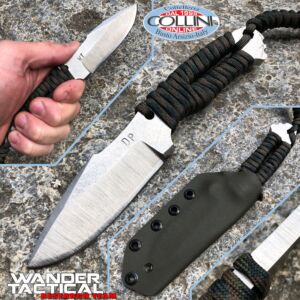 Wander Tactical - Raptor - SanMai CoS y Paracord Verde - cuchillo 