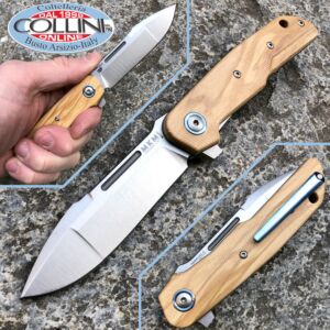 MKM - Clap de Bob Terzuola - madera de olivo - MK-LS01-O - cuchillo