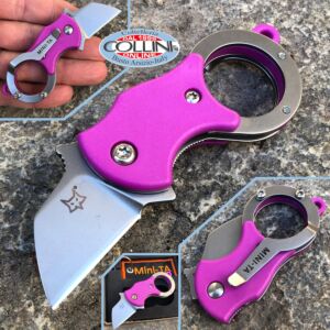 Fox - Mini-TA - Pink Nylon - Sandblasted - FX-536P - cuchillo karambit