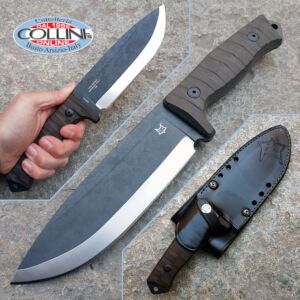 Fox - Bushman Knife - D2 Green Micarta - FX-609OD - cuchillo