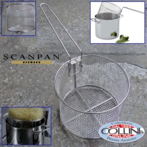 ScanPan - Cesta de freír con asa lateral extraíble TechnIQ 20cm