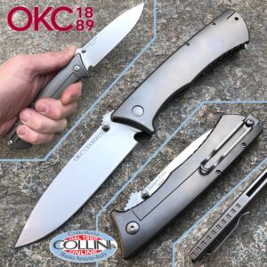 Ontario Knife Company - Cerberus Titanium Folder - 1776 - cuchillo