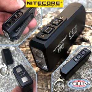 Nitecore - TIP2 - Llavero USB recargable - 720 lúmenes y 93 metros - Linterna Led