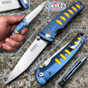 Mcusta - Serie de cuchillos Katana - MC-0042C - Azul / Naranja - Cuchillo