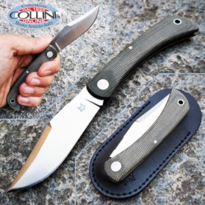 Fox - Libar SlipJoint knife - Green Micarta - FX-582 - cuchillo