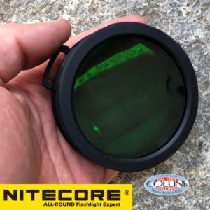 Nitecore - NFG70 - Filtro de vidrio verde de 70 mm para MH40GTR
