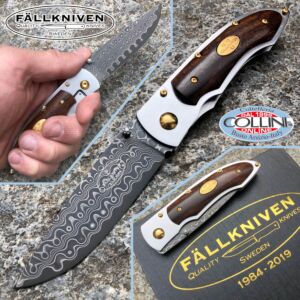 Fallkniven - PD cuchillo 35 años - SGPS 67 capa de acero - Ironwood - cuchillo