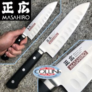 Masahiro - Santoku Olivato 175mm - MV-Honyaki M-14993 - Cuchillo de cocina japonés