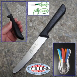 Sanelli - Jolly - Cuchillo de mesa 12cm - 333211.N - micro serrado - cuchillo de cocina
