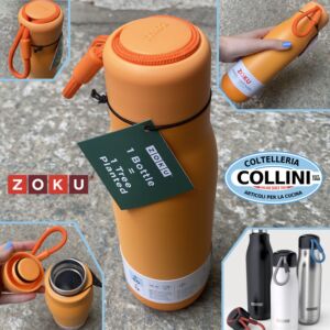 Zoku - Botella termo 500 ml plata
