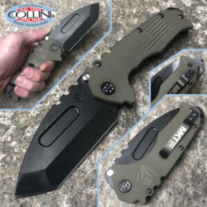 Medford Knife and Tools - Praetorian Scout M/P D2 - Black PVD Blade and OD Green G10 - cuchillo