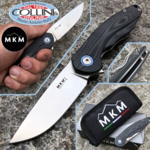 MKM & Viper - Timavo Flipper Knife by Vox - Black G10 - VP02-GBK - cuchillo