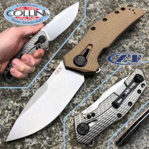 Zero Tolerance - Coyote Flipper Frame Lock Knife - Titanium - ZT0308 - Cuchillo