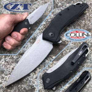 Zero Tolerance - SpeedSafe Flipper Knife - Stone Washed - ZT0357 - cuchillo