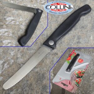 Victorinox - Cuchillo de carne plegable - Hoja dentada - cuchillo de mesa de ocio