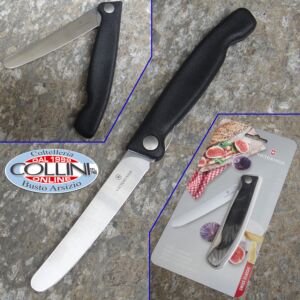 Victorinox - Cuchillo de carne plegable - Hoja lisa - Cuchillo de mesa