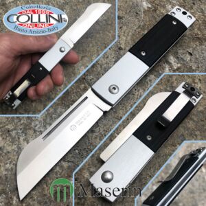 Maserin - Cuchillo In-Estro - Acero D2 - G10 Negro - 165 / MCN - Cuchillo