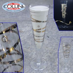 Ritzenhoff - Champus Celebration Glass 2021 con cristales Swarovski reales