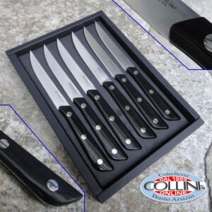 Maserin - Juego de 6 cuchillos de carne - 2411/11 POM - cuchillos de mesa