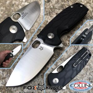 Fox - Cuchillo de núcleo de Vox - Edición especial en acero SanMai SPG2 - Negro - CO-604-B - cuchillo
