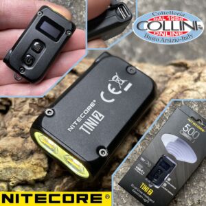 Nitecore - TINI2 - Llavero USB recargable - 500 lúmenes y 89 metros - Linterna Led