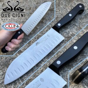 Due Cigni - Classic Line 2C - Cuchillo Santoku 18cm - 760/18 - cuchillo de cocina