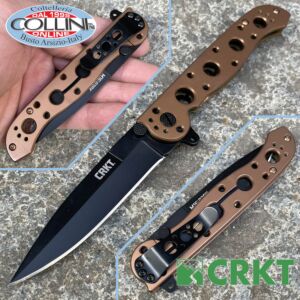 CRKT - Carson M16-03BK - Bronce y Óxido Negro - cuchillo