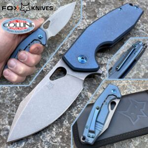 Fox - Yaru by Vox - S90V Azul Titanio - FX-527TI - cuchillo