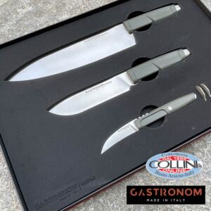 Gastronom Knives - 3 Knives Set - Heavy Cut - Total Cut - Fine Cut - ingeniería de Extrema Ratio