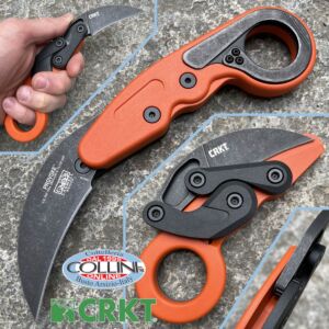 CRKT - Provoke Orange - Kinematic Morphing Karambit - 4041O - cuchillo