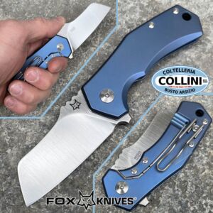 Fox - Italicus by ADG - FX-540TIBL - Blue Anodized Titanium - cuchillo