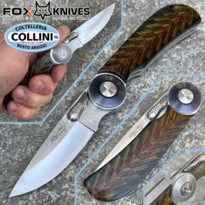 Fox - Cuchillo Kaleidoscopio Gentleman 1494 Santa Fe Stoneworks - cuchillo colección vintage