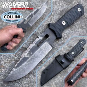 Wander Tactical - Special Commando knife - Brown Micarta - Cuchillo personalizado