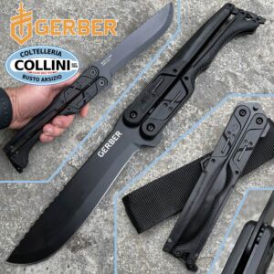 Gerber - DoubleDown Folding Machete Black - G31-001530N - cuchillo