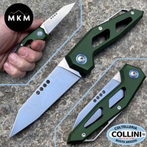 MKM - Edge - SlipJoint by Graciut - Aluminio Verde - MKEG-AGR - cuchillo