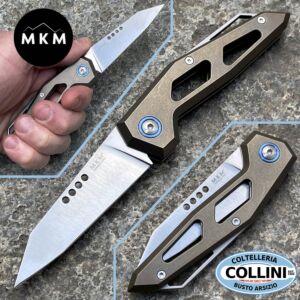 MKM - Edge - SlipJoint de Graciut - Bronce de titanio - MKEG-TBR - cuchillo
