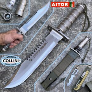 Aitor - cuchillo Jungle King I Satin - 16015 - cuchillo 