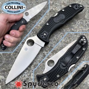 Spyderco - Endela - Negro liso - C243PBK - Cuchillo