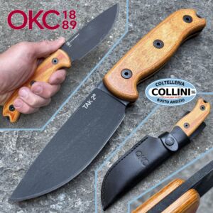 Ontario Knife Company - cuchillo TAK 2 - funda de cuero - 8664 - cuchillo