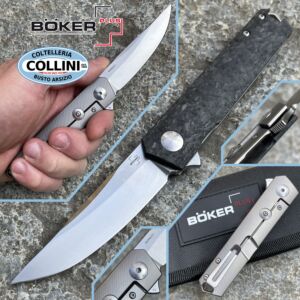 Boker Plus - Kwaiken Compact Flipper Marble Carbon de Lucas Burnley - 01BO231 - cuchillo