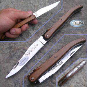 Laguiole En Aubrac - cuero marrón - cuchillo tradicional