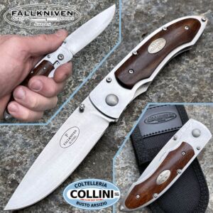 Fallkniven - Cuchillo plegable P3Gic - Madera de hierro del desierto - cuchillo