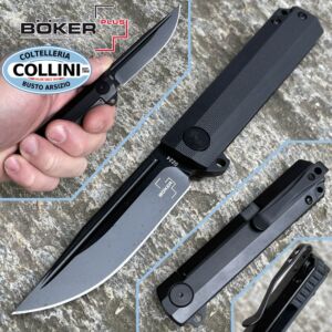 Boker Plus - Cataclyst Flipper Knife todo negro - 01BO673 - cuchillo plegable