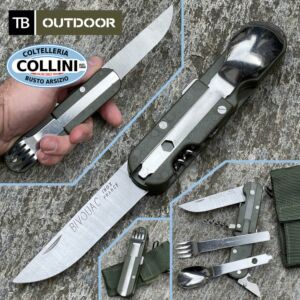 TB Outdoor - Multiherramienta Le Bivouac verde - 11060056 - cuchillo
